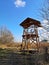 Birdwaching tower - nature observation cabin