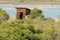 Birdwatching hideout in Las Salinas