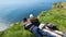 Birdwatching on the Latrabjarg cliffs