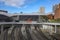 Birmingham, UK - Nov 5, 2023: Exterior views of the redeveloped Birmingham New Street Station, Grand Central