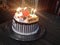 Birthday cake with candles in India
