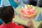 birthday cake, children joy at home