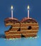 Birthday cake for a twenti birthday or anniversary