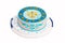 Birthday cake with zodiac symbols and libra