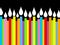Birthday Candles Illustration