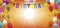 Birthday Confetti Balloons Sunbeam Orange Sky Header