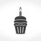 Birthday Cupcake Icon