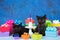Birthday kittens miniature cake