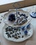 Birthday Party Celebration Dinner Jiajing Emperor Ascension to the Throne Contemporary Blue and White Porcelain Ceramic Sculpture