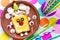 Birthday party food idea for kids clown sandwich