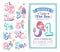 Birthday party invitation card template