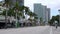 Biscayne Blvd in Downtown Miami - MIAMI, FLORIDA - FEBRUARY 14, 2022