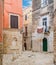 Bisceglie old town, in the province of Barletta-Andria-Trani, Apulia, southern Italy.