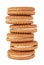 Biscuit cookies stack