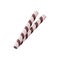 Biscuit sticks with chocolate stripes. Sweet waffle biscuit. Cartoon vector illustration on a white isolated background