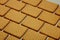 Biscuits in brick pattern