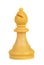 Bishop, chess piece isolated