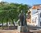 Bishop Statue in the Old Town of San Juan, the Capital City of Puerto Rico