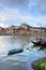 Bishops palace and Rabelo boats, Porto