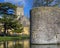 Bishops Palace and Wells Cathedral in Somerset, UK