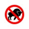 Bison Stop. Ban Aurochs. No Wild Bull. Admonition Buffalo. Red