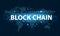 Bitcoin block chain World map security system Digital currency Financial business in the online world