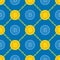 Bitcoin blockchain modern technology - creative vector background seamless pattern. Cryptocurrency digital money concept symbol.