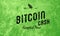 Bitcoin Cash Accepted Here Retro Design Black On Green