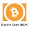 Bitcoin Cash BCH. Vector illustration crypto co