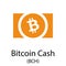 Bitcoin Cash cryptocurrency symbol