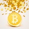 Bitcoin cash golden coin.