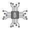 Bitcoin chip circuit symbol technology