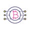 Bitcoin color icon
