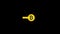 Bitcoin Encryption icon motion graphics animation with alpha channel, transparent background, ProRes 444