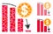 Bitcoin epic fail graph Composition Icon of Joggly Parts