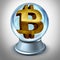 Bitcoin Future Digital Financial Concept