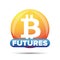 Bitcoin Futures button sign