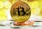 Bitcoin gold coin