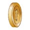 bitcoin golden image, digital symbol