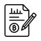 Bitcoin hardware, bitcoin, page, analysis fully editable vector icons