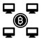 Bitcoin live transaction, bitcoin monitoring, bitcoin monitoring websites, bitcoin transfer fully editable vector icons