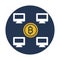 Bitcoin live transaction, bitcoin monitoring, bitcoin monitoring websites, bitcoin transfer fully editable vector icons