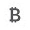 Bitcoin modern currency flat ico