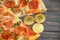 Bitcoin Pizza Day 22 May. Cryptocommunity holiday. concept of buying pizza with bitcoin