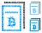 Bitcoin price pages Mosaic Icon of Raggy Items