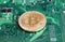 Bitcoin on printed circuit board