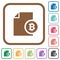 Bitcoin report simple icons