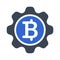 Bitcoin Setting Icon