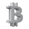Bitcoin Symbol Vault Isolated