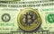 Bitcoin to dollars. Cryptocurrency is an alternative to money